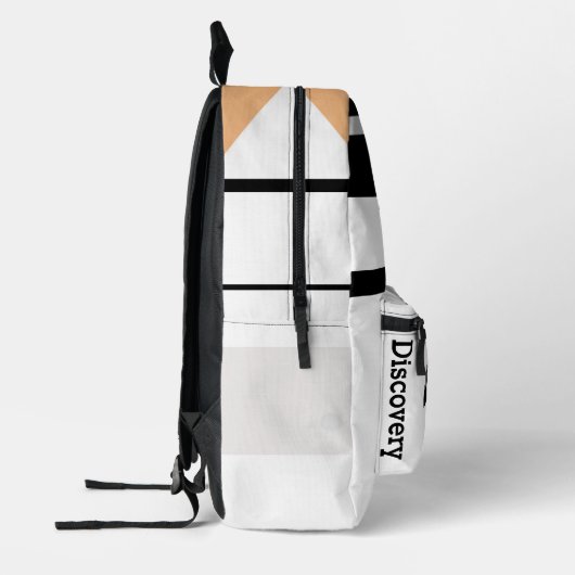 宇宙シャトルをテーマ プリントバックパック (左)