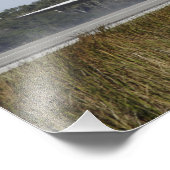 宇宙シャトルアトランティスがドラッグシュート2 フォトプリント (角)