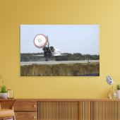 宇宙シャトルアトランティスがドラッグシュート3 キャンバスプリント (インサイチュ (リビング))