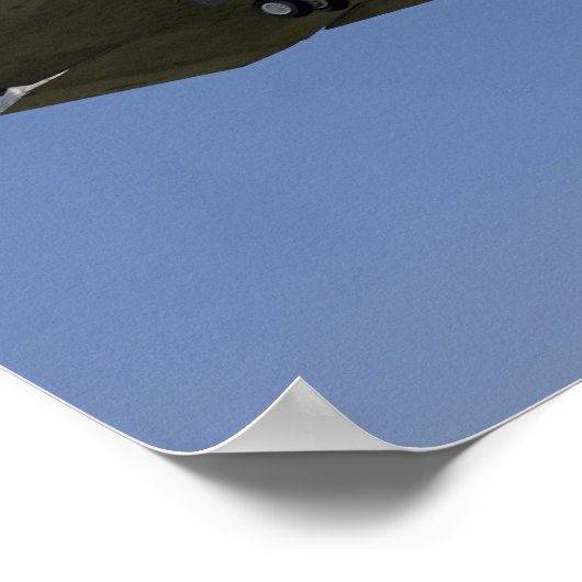 宇宙シャトルアトランティスが滑走路33に接近2 ポスター (角)