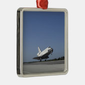 宇宙シャトルアトランティスが滑走路33に接近 メタルオーナメント (右)