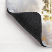 宇宙シャトルアトランティスが離陸する マウスパッド (コーナー)