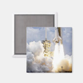 宇宙シャトルアトランティスが離陸する マグネット (正面/裏面)