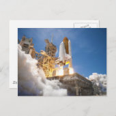 宇宙シャトルアトランティスがSTS-132ミッションを開始 ポストカード (正面/裏面)