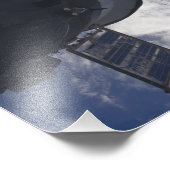 宇宙シャトルアトランティスとロシアの宇宙船 フォトプリント            (角)