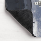 宇宙シャトルアトランティスとロシアの宇宙船 マウスパッド (コーナー)