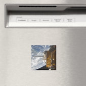 宇宙シャトルアトランティスのペイロードベイをバックドロップ マグネット (インサイチュ (食洗機))