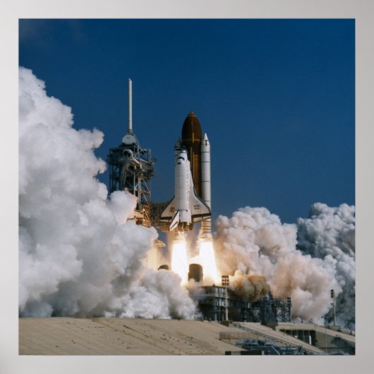 宇宙シャトルアトランティスの打ち上げ(STS-46) ポスター (正面)