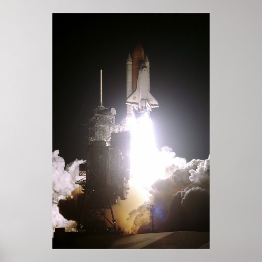 宇宙シャトルアトランティスの打ち上げ(STS-76) ポスター (正面)