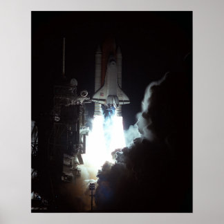 宇宙シャトルアトランティスの打ち上げ(STS-76) ポスター