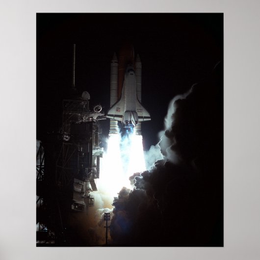 宇宙シャトルアトランティスの打ち上げ(STS-76) ポスター (正面)
