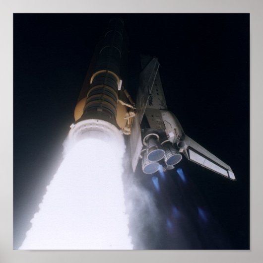 宇宙シャトルアトランティスの打ち上げ(STS-79) ポスター (正面)
