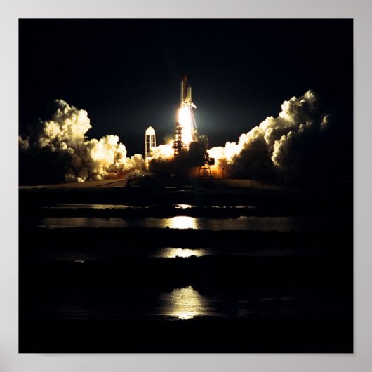 宇宙シャトルアトランティスの打ち上げ(STS-86) ポスター (正面)