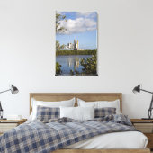 宇宙シャトルアトランティスの準備ができている キャンバスプリント (インサイチュ (寝室))