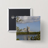 宇宙シャトルアトランティスの準備ができている 缶バッジ (正面&裏面)