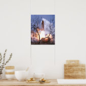 宇宙シャトルアトランティスの発売(STS-106) ポスター (キッチン)