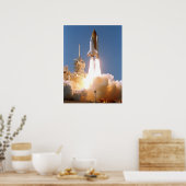 宇宙シャトルアトランティスの発売(STS-112) ポスター (キッチン)