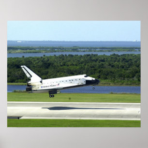 宇宙シャトルアトランティスの着陸(STS-112) ポスター