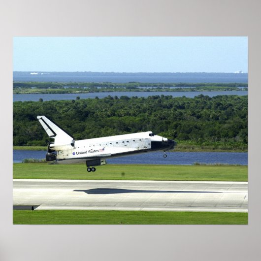 宇宙シャトルアトランティスの着陸(STS-112) ポスター (正面)