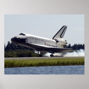 宇宙シャトルアトランティスの着陸(STS-112) ポスター