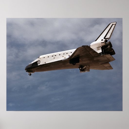 宇宙シャトルアトランティスの着陸(STS-30) ポスター (正面)