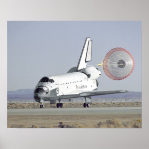 宇宙シャトルアトランティスの着陸(STS-66) ポスター
