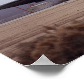 宇宙シャトルアトランティスの着陸(STS-98) ポスター (角)