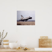 宇宙シャトルアトランティスの着陸(STS-98) ポスター (キッチン)