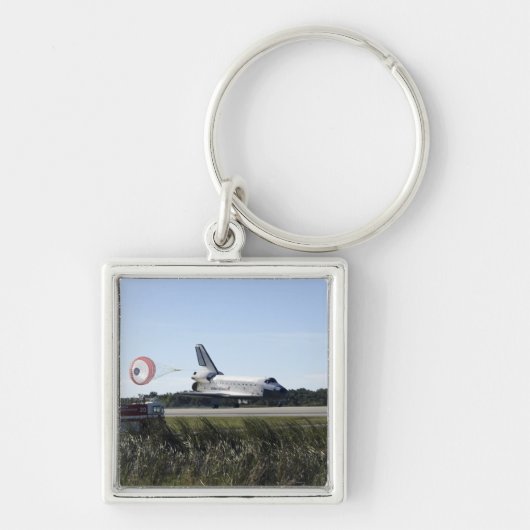 宇宙シャトルアトランティスはそのドラッグシュートを解く キーホルダー (正面)