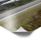 宇宙シャトルアトランティスはそのドラッグシュートを解く フォトプリント (角)