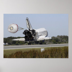 宇宙シャトルアトランティスはそのドラッグシュートを解く ポスター