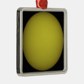 宇宙シャトルアトランティスはシルエットで見られる メタルオーナメント (右)