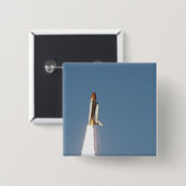 宇宙シャトルアトランティスは11からリフト 缶バッジ (正面&裏面)