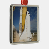 宇宙シャトルアトランティスは12をリフト メタルオーナメント (右)
