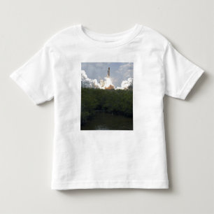 宇宙シャトルアトランティスは13をリフト トドラーTシャツ