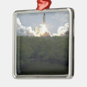 宇宙シャトルアトランティスは13をリフト メタルオーナメント (左)