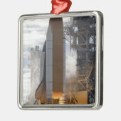 宇宙シャトルアトランティスは15をリフト メタルオーナメント (左)