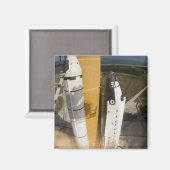 宇宙シャトルアトランティスは17をリフト マグネット (正面/裏面)