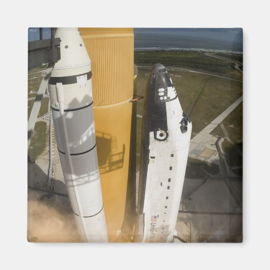 宇宙シャトルアトランティスは17をリフト マグネット (正面)