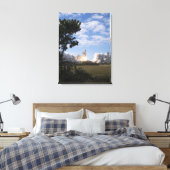 宇宙シャトルアトランティスは18をリフト キャンバスプリント (インサイチュ (寝室))