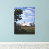 宇宙シャトルアトランティスは18をリフト キャンバスプリント (インサイチュ (ウッドフロア))