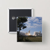 宇宙シャトルアトランティスは18をリフト 缶バッジ (正面&裏面)