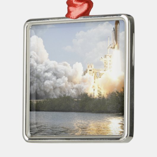 宇宙シャトルアトランティスは22をリフト メタルオーナメント (左)