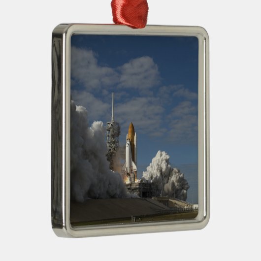 宇宙シャトルアトランティスは23をリフト メタルオーナメント (右)