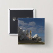 宇宙シャトルアトランティスは23をリフト 缶バッジ (正面&裏面)