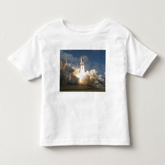 宇宙シャトルアトランティスは24をリフト トドラーTシャツ (正面)