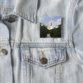 宇宙シャトルアトランティスは25をリフト 缶バッジ (インサイチュ)