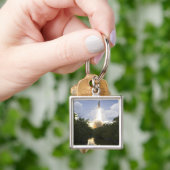 宇宙シャトルアトランティスは26をリフト キーホルダー (手)