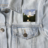 宇宙シャトルアトランティスは26をリフト 缶バッジ (インサイチュ)