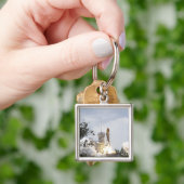 宇宙シャトルアトランティスは3をリフト キーホルダー (手)